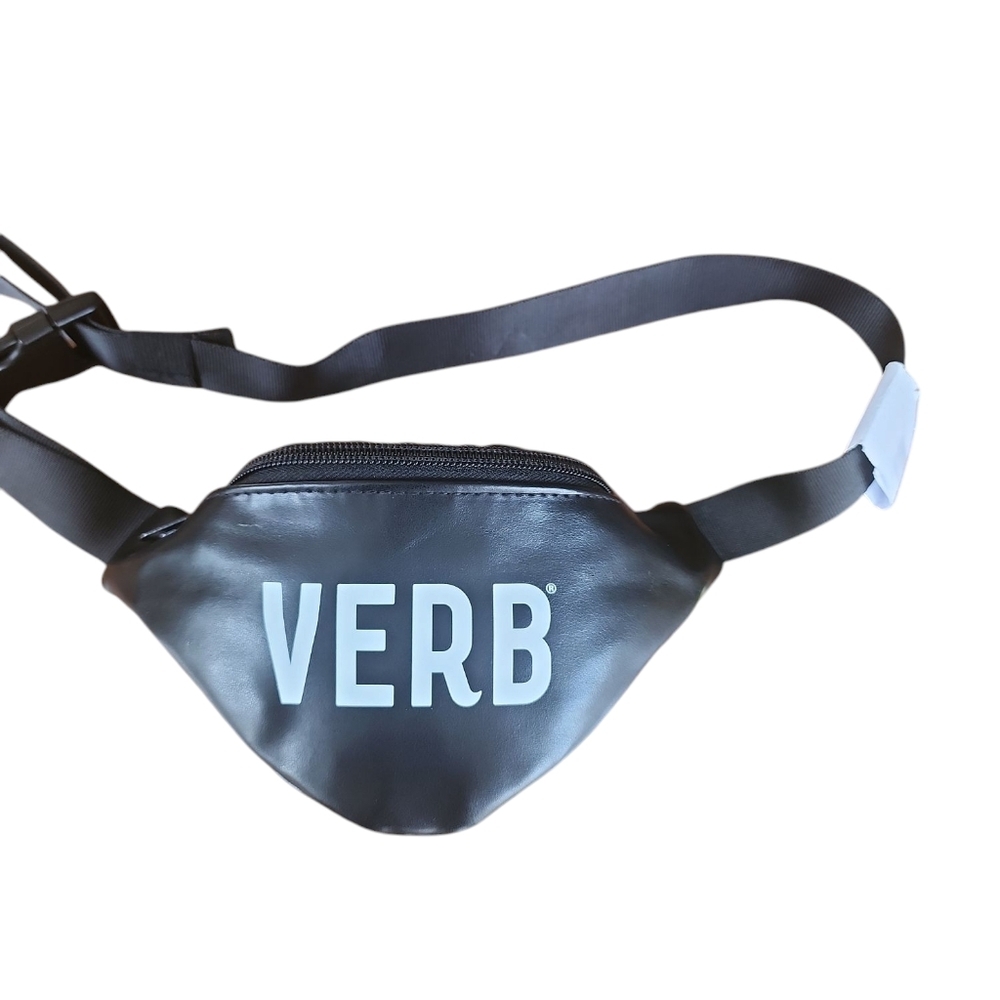 VERB Mini Belt Bag, Black, Faux Leather NWOT